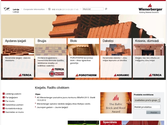 Wienerberger pārstāvniecība, 